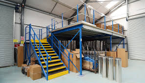 Colour Coated Mild Steel Mezzanine Floor, for Godown, Workshop, Storage Capacity : 1000-2000kg, 2000-3000kg