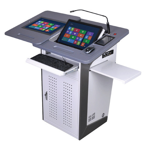 Non Polished Acrylic digital lectern, for Lecture Hall, Voltage : 220V, 240V