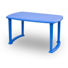 Non Polished Plain HDPE Plastic Table, Shape : Rectangular, Round, Square