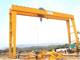 Gantry crane, for Construction, Industrial, Feature : Customized Solutions, Easy To Use, Heavy Weight Lifting