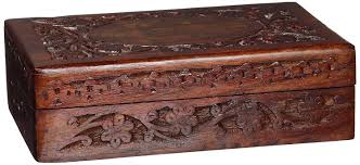handcrafted wooden box
