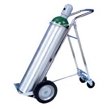 Non Polished Iron cylinder carts, for Construction Industry, Factory, Hospital, Hotel, Warehouse