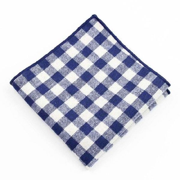 Rectangular Checkered Handkerchief, Size : 12x12Inch, etc, Technics ...