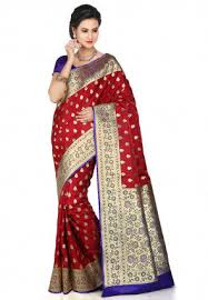 Checked banarasi silk sarees, Occasion : Bridal Wear, Casual Wear, Festival Wear, Party Wear, Wedding Wear