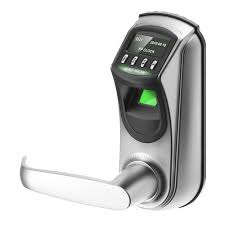 Aluminium Biometric Lock, for Cabinets, Glass Doors, Main Door