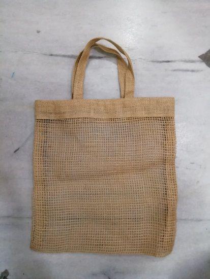 Jute Net Bag, Size : 16h X 15w Inch