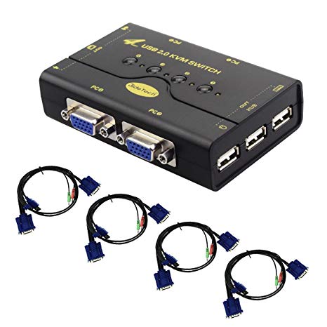 ABS kvm Switch, for General, Home, Office, Residential, Restaurants