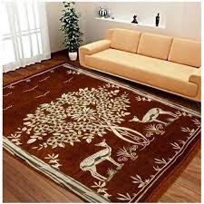 Plain Cotton Designer Carpets, Size : 2x3feet, 3x4feet, 4x5feet, 5x6feet, 6x7feet, 7x8feet, 8x9feet