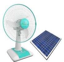 Plastic Solar Table Fan, for Home, Offices, Voltage : 0-110 V, 110-220 V, 220-440 V
