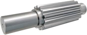 Alloy Steel Spline Shaft, for Automotive Use, Feature : Corrosion Resistance, Fine Finishing, Hard Structure