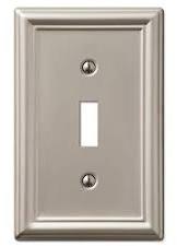 Rectangular Natural Wood Switch Plates, for Electrical Use, Pattern : Plain