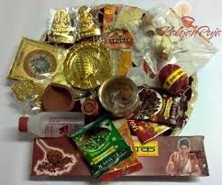 Brass Non Polished puja kits, Color : Golden, Metallic, Yellow