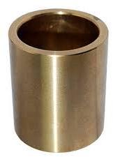 Round Non Polished Brass bearing bush, Color : Golden, Silver