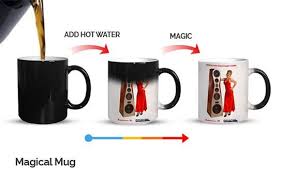 Ceramic Non Polished Magic Mug, for Drinkware, Gifting, Home Use, Office, Capacity : 1.5Ltr, 2.5Ltr