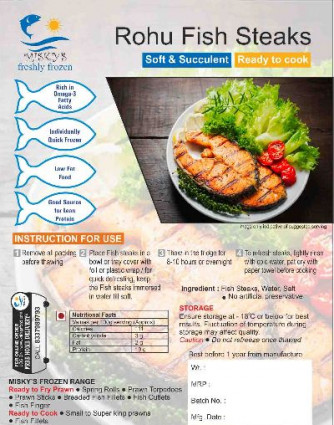 Fish Steak, for Household, Mess, Restaurants, Style : Fresh, Frozen