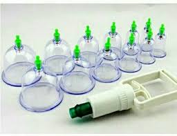 Round Vacuum Cupping Set, for Clinical, Size : 6inch, 8inch