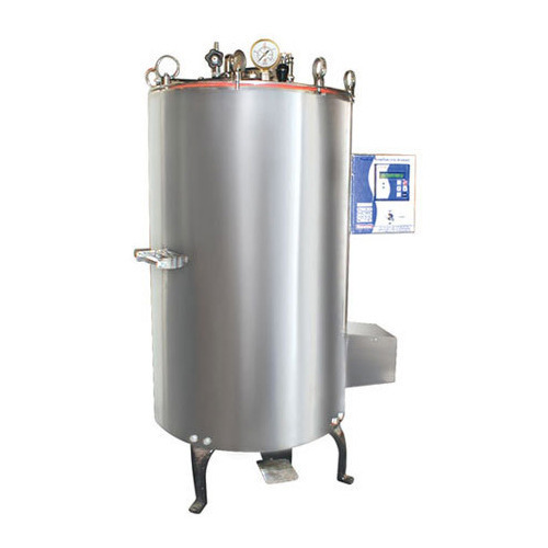 Polished Carbon Steel Vertical Autoclave, Certification : ISO 9001:2008