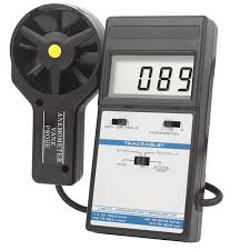 Metal Digital anemometers, for Dew Point Temprature, Humidity, Power : 9V