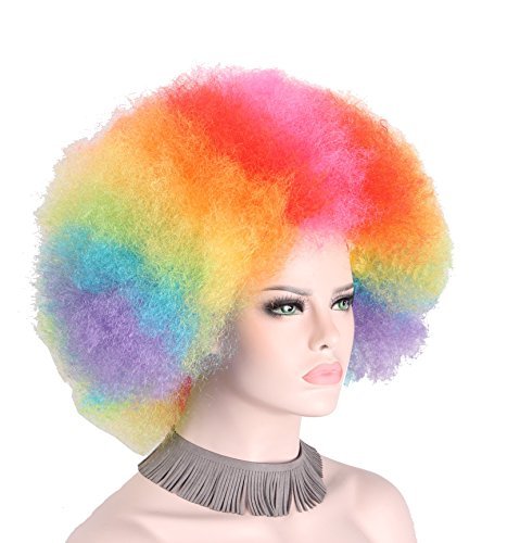 Fiber Hair Colorful Wig, for Parlour, Personal, Length : 10-20Inch, 15-25Inch, 25-30Inch, 30-35Inch