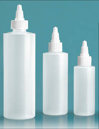 Plain HDPE plastic bottle, for Beverage, Chemical, Oil, Soda, Water