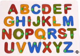 PVC Combined Alphabet Tray, Color : Green, Blue, Red, Yellow