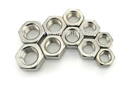 Polished Metal Nuts, Color : Golden, Grey, Metallic, Shiny Silver, Silver