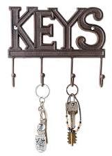 Rectengular Aluminium key holders, Color : Blue, Brown, Green, Grey, Pink