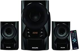 Philips Multimedia Speakers, Color : Black, Creamy, Grey, Red, White