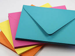 Rectangular Paper Envelopes, for Courier Use, Gifting Use, Parcel Use, Technics : Handmade, Machine Made