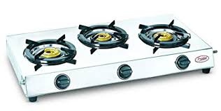 Hindware Rectangular High Pressure Aluminum Burner Gas Stove, for Cooking, Certification : ISI Certified
