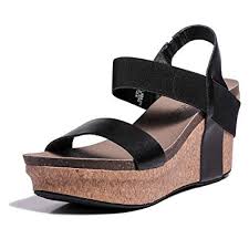 ABS Plastic wedge sandals, for Casual Wear, Size : 37, 38, 39, 40
