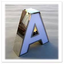 Non Polished Stainless Steel Letters, for Industrial, Residential, Pattern : Plain