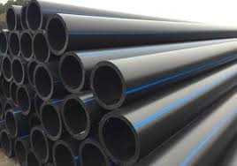 Non Poilshed HDPE Pipe, for Potable Water, Length : 1-1000mm, 1000-2000mm, 2000-3000mm, 3000-4000mm