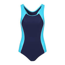 Plain swimming costume, Size : XL