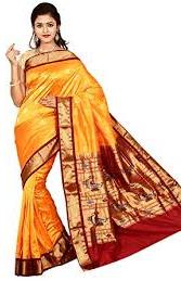 Checked silks saree, Occasion : Bridal Wear, Casual Wear, Festival Wear, Party Wear, Wedding Wear
