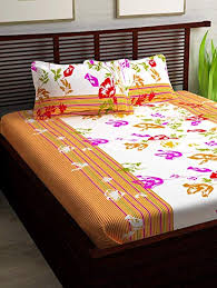 Blends Bed Sheets, for Home, Hospital, Hotel, House, Lodge, Picnic, Salon, Wedding, Technics : Handmade