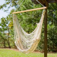 Oval Non Polished Bamboo Stick hammock swing, for Garden.Home, Hotel, Pattern : Plain, Printed