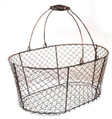 GI-02 Iron Wire Basket, Feature : Easy To Carry, Superior Finish