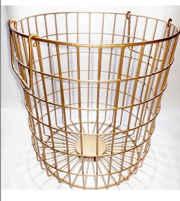 Round Iron Wire Basket & Bucket, for Home, Feature : Easy To Carry