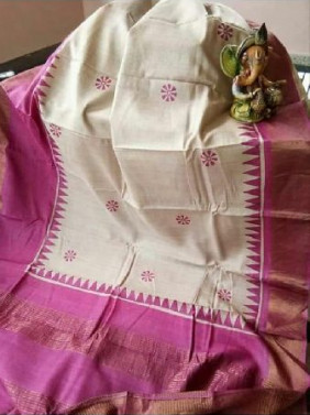 Bishnupuri pure silk sarees