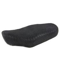 Plain Leather Two Wheeler Seat Cover, Feature : Anti-Wrinkle, Comfortable, Waterproof