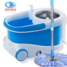 Aluminun Manual Magic Spin Bucket Mop, for Home, Indoor Cleaning, Feature : Eco Friendly, Flexible