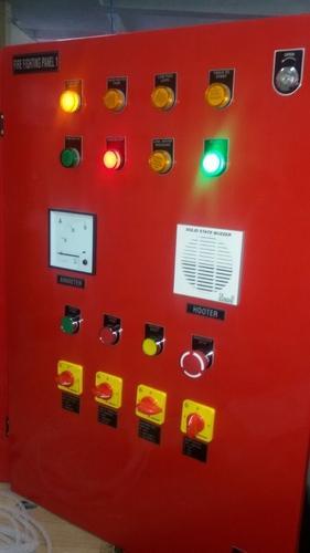Polished Plain Mild Steel Fire Fighting Control Panel, Grade : CA-HB-B-02