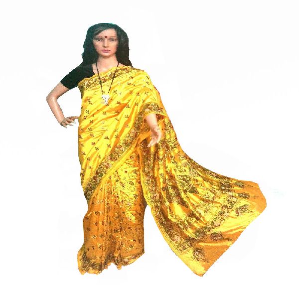 HAND STITCHED KANTHA STITCHED SAREE