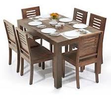 Non Polished Natural Wood dining table set, Feature : Attractive Designs, Crack Resistance, Easy To Place