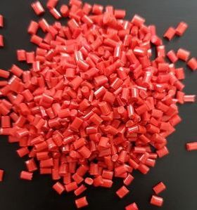 Polypropylene Milky Red Granules, for Ropes, woven fabrics, sacks etc