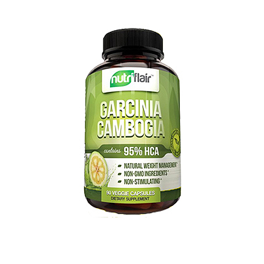 Nutri Flair Garcinia weight loss Capsules, Packaging Type : Bottle
