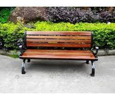 Non Polished Aliminum Garden Benches, for Public Sitting