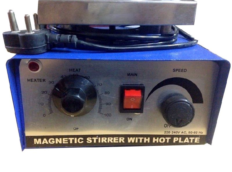 Dr.Onic Magnetic Stirrer With Hot Plate 2000 mL & Teflon Set (110/220V)