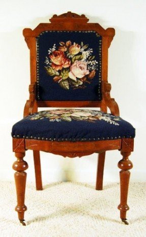 Wooden Victorian Chair